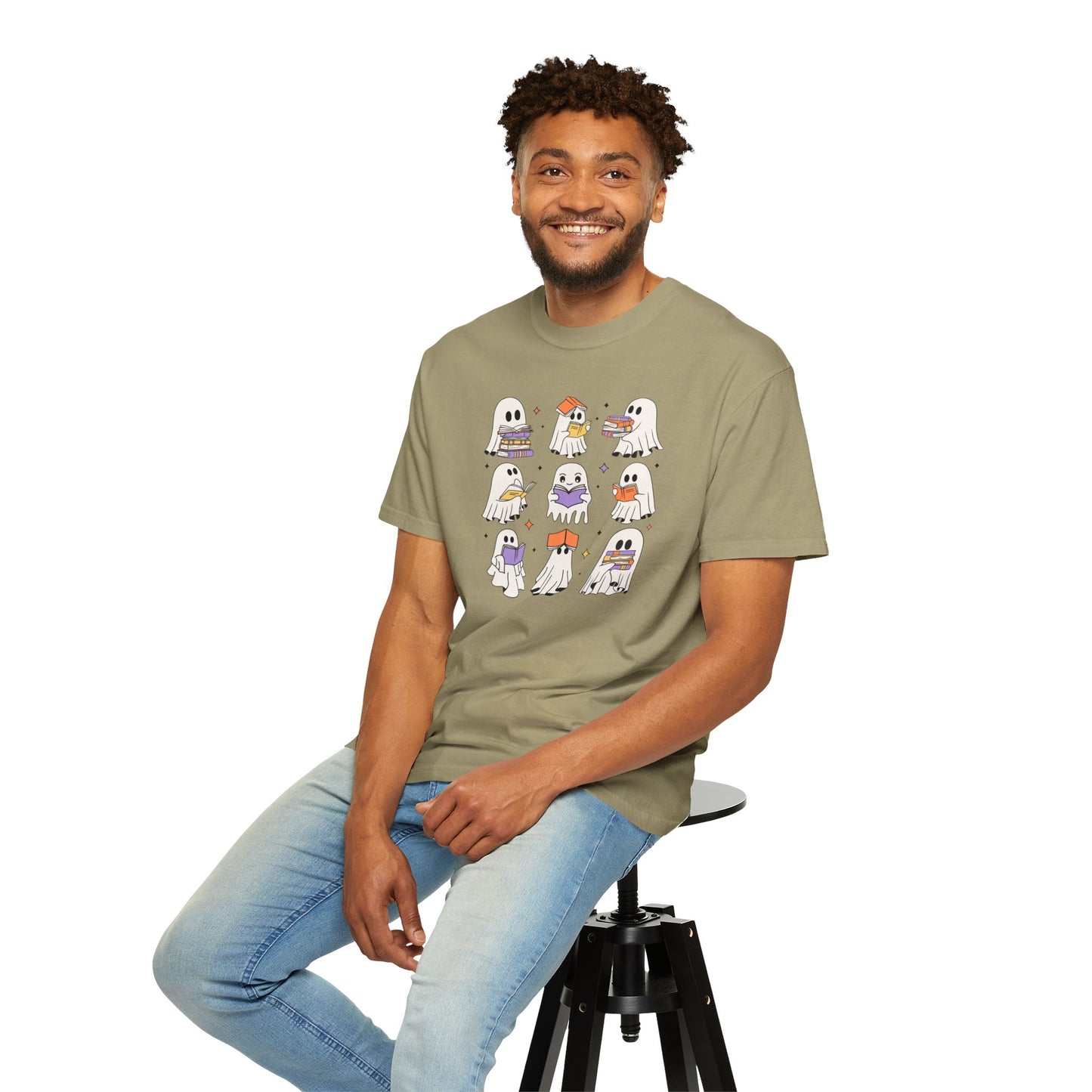 Ghostly Bookworm T-shirt