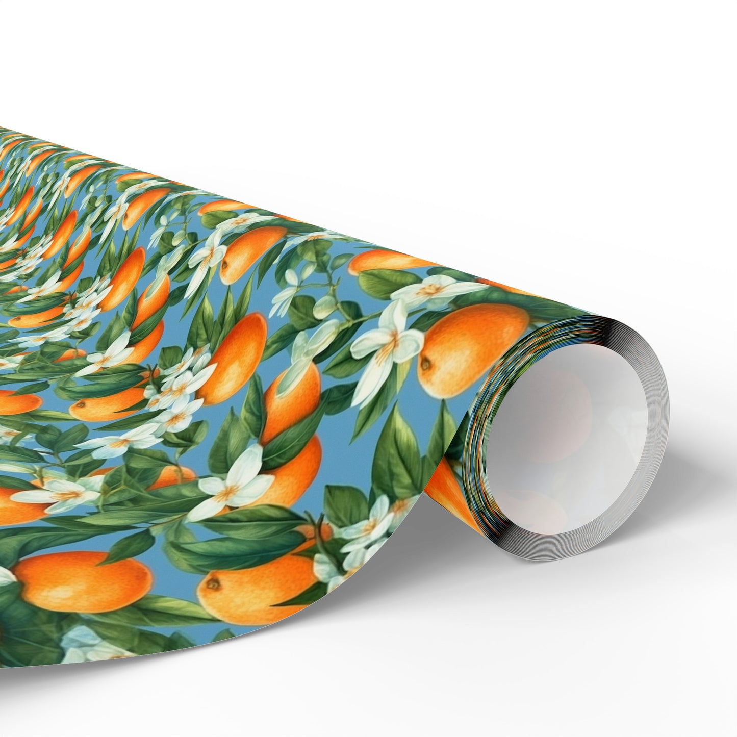 Citrus Wrapping Paper Orange Blossom Gift Wrap