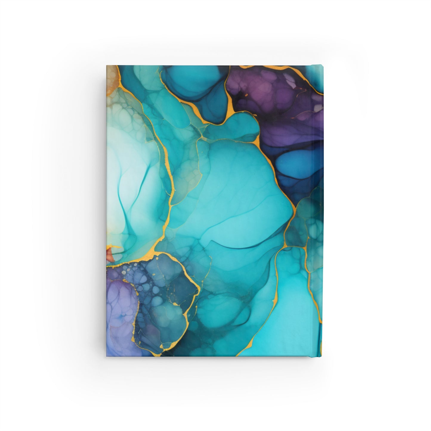 Alcohol Ink Blank Notebook