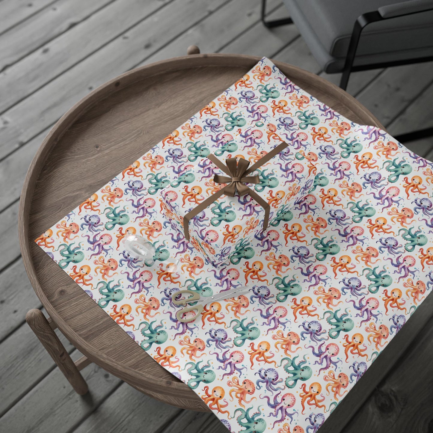 Octopus Wrapping Paper