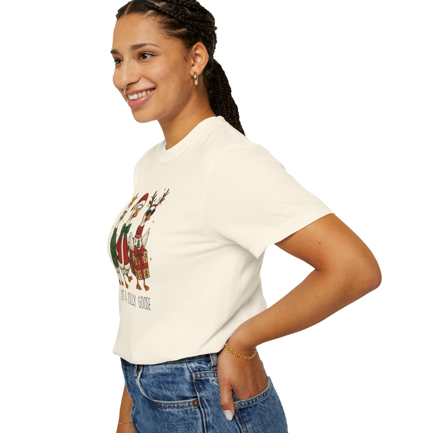 Funny Jolly Goose Christmas T-Shirt