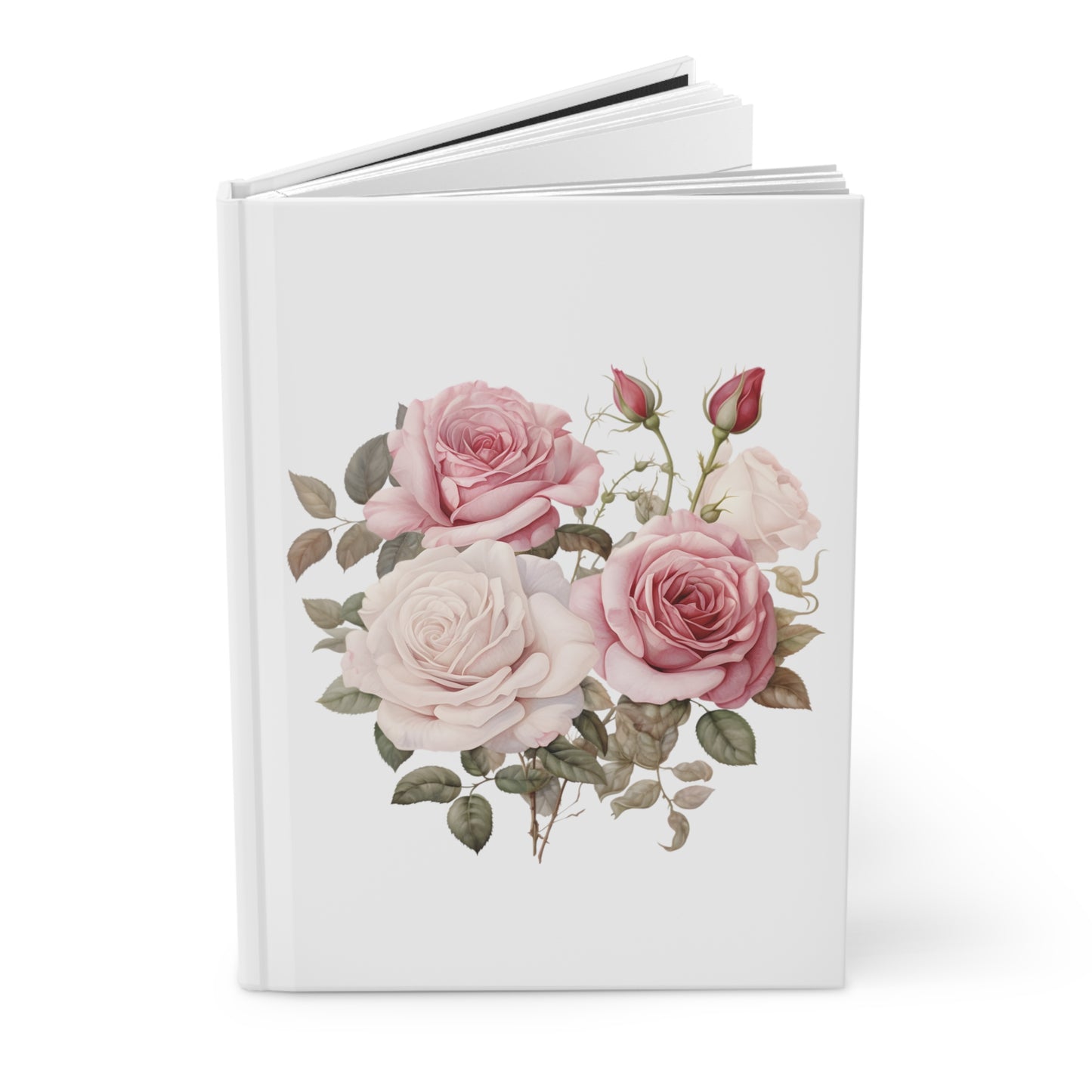 Roses Hardcover Journal Matte Notebook journal Garden Journal Dream journal Goal Journal Rose Journal