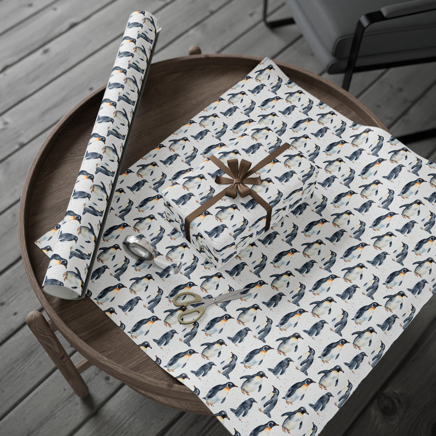 Penguin Gift Wrapping Papers