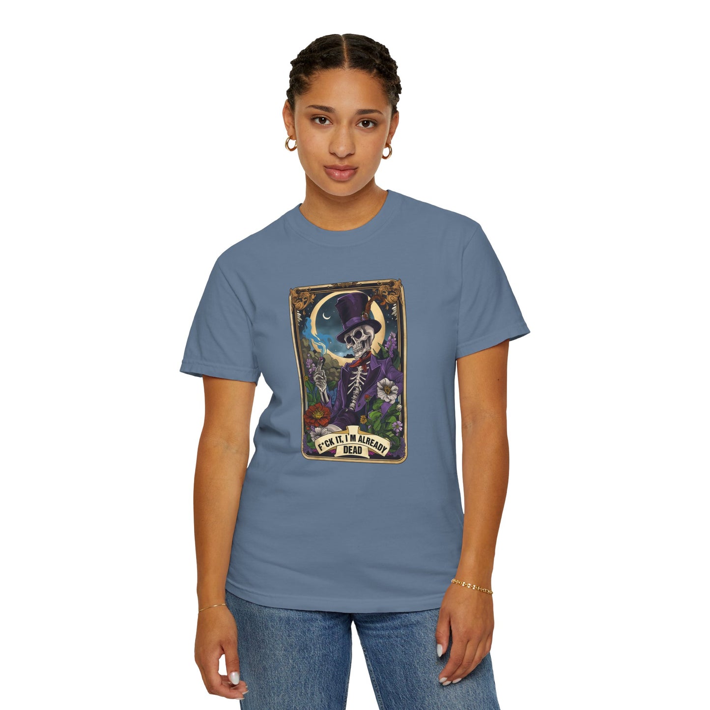 Funny Tarot Card Unisex T-shirt, Sarcastic Shirt, Hilarious Tee, Edgy Graphic Tee, Rebel Clothing, Unisex Graphic Tee