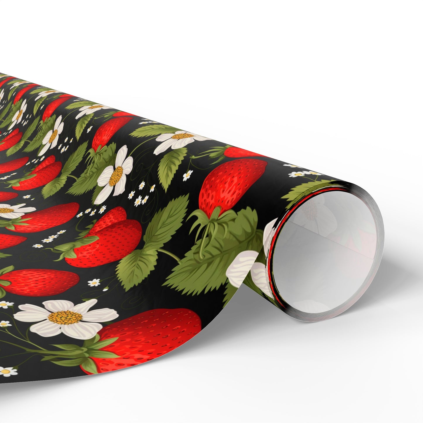 Strawberry Gift Wrapping Paper Holiday Wrapping Paper Christmas Gift Wrapping Paper Gift Paper Birthday Paper