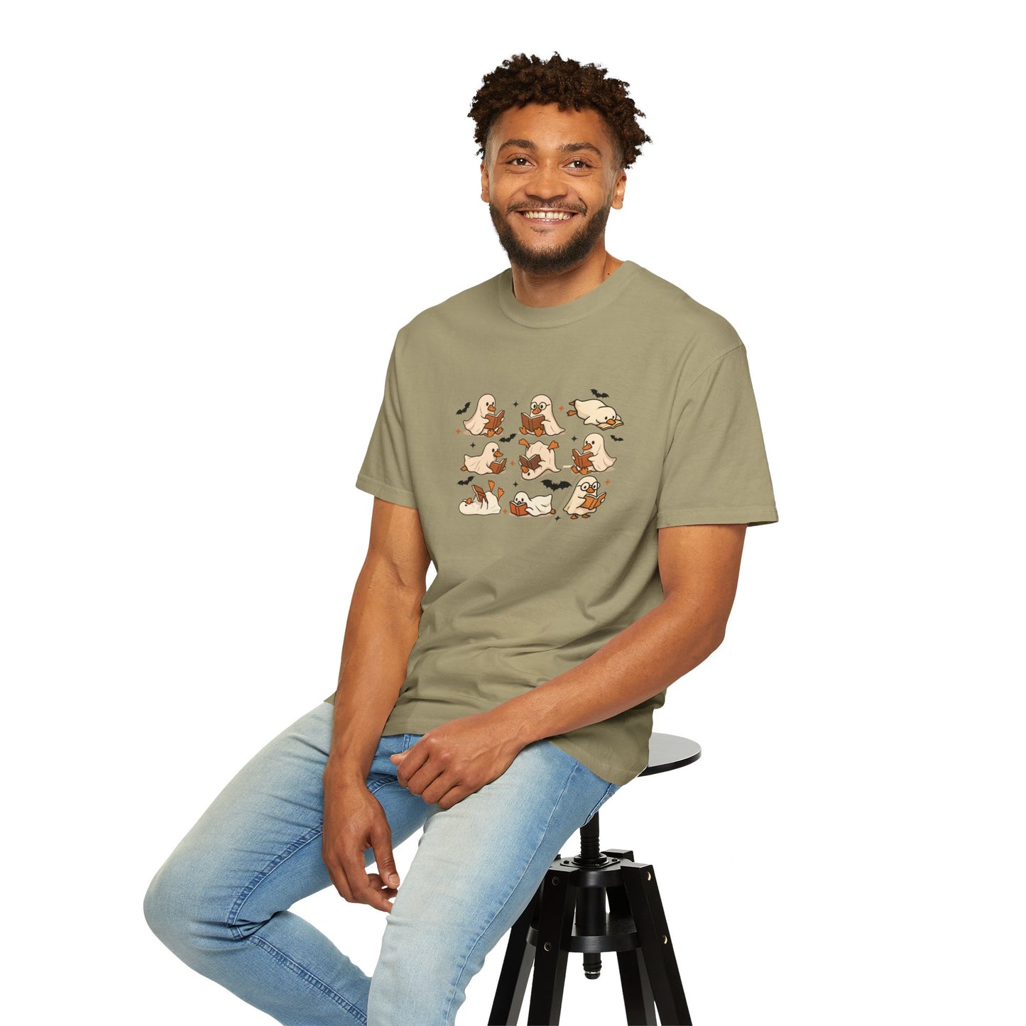 Ghostly Goose Bookish T-shirt