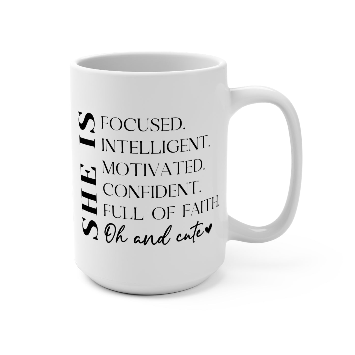 She Is Mootivational Mug 15oz