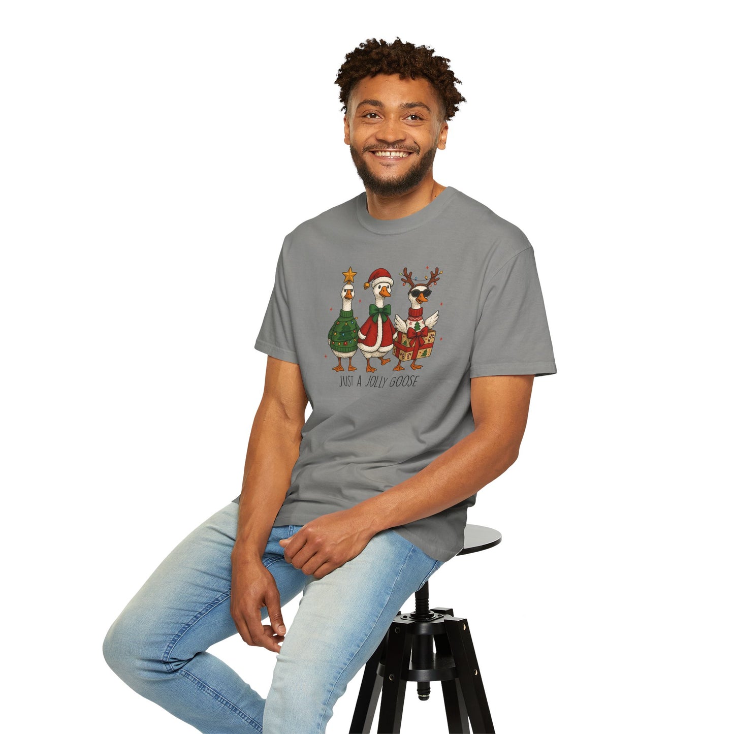 Funny Jolly Goose Christmas T-Shirt
