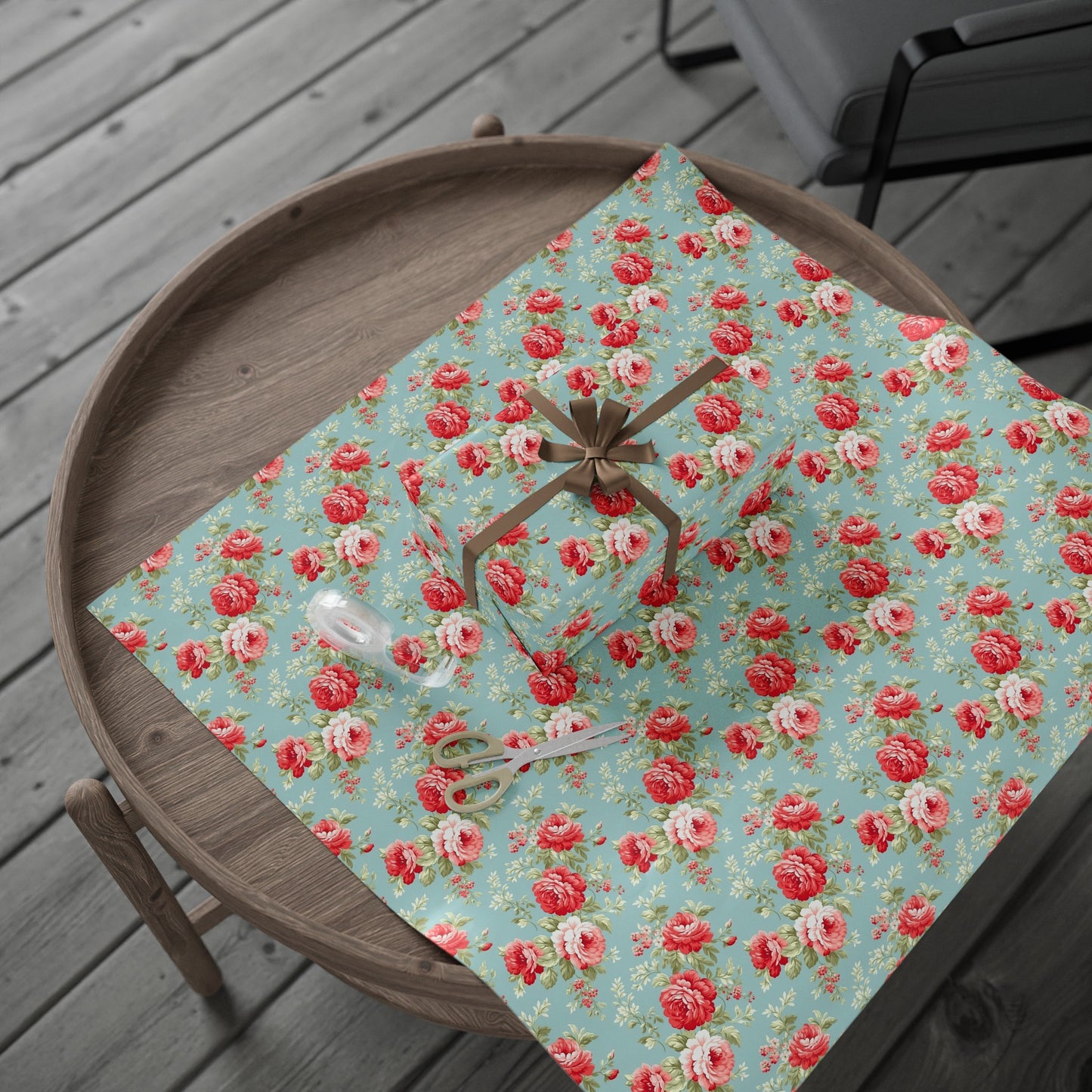 Floral Gift Wrapping Paper