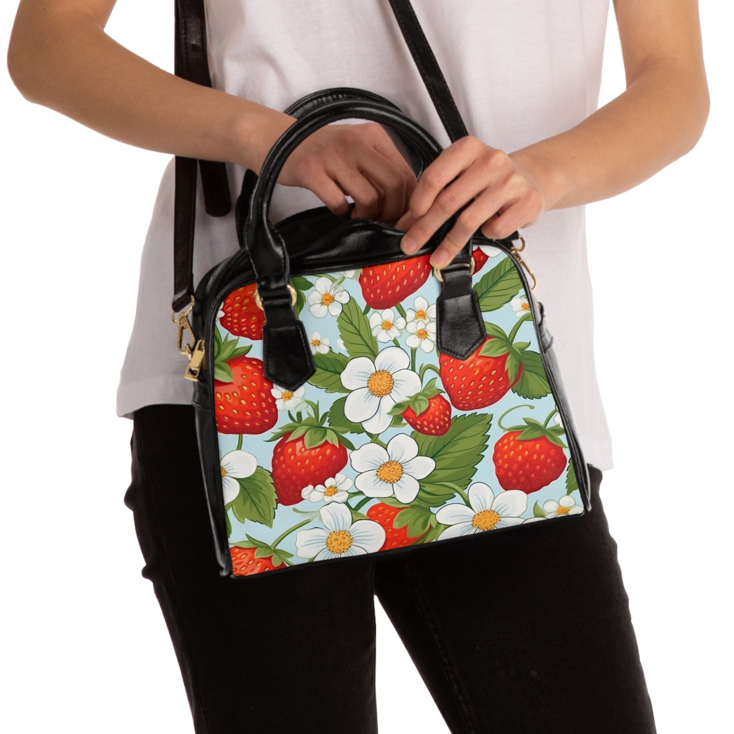 Retro Mushroom Shoulder Handbag