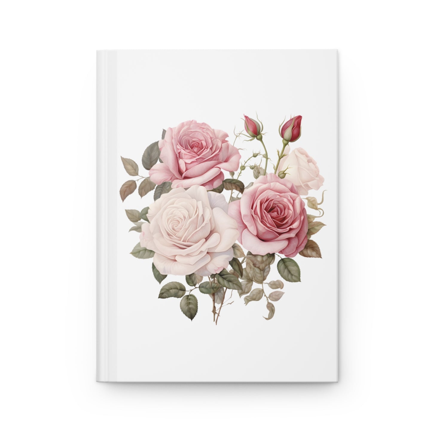 Roses Hardcover Journal Matte Notebook journal Garden Journal Dream journal Goal Journal Rose Journal