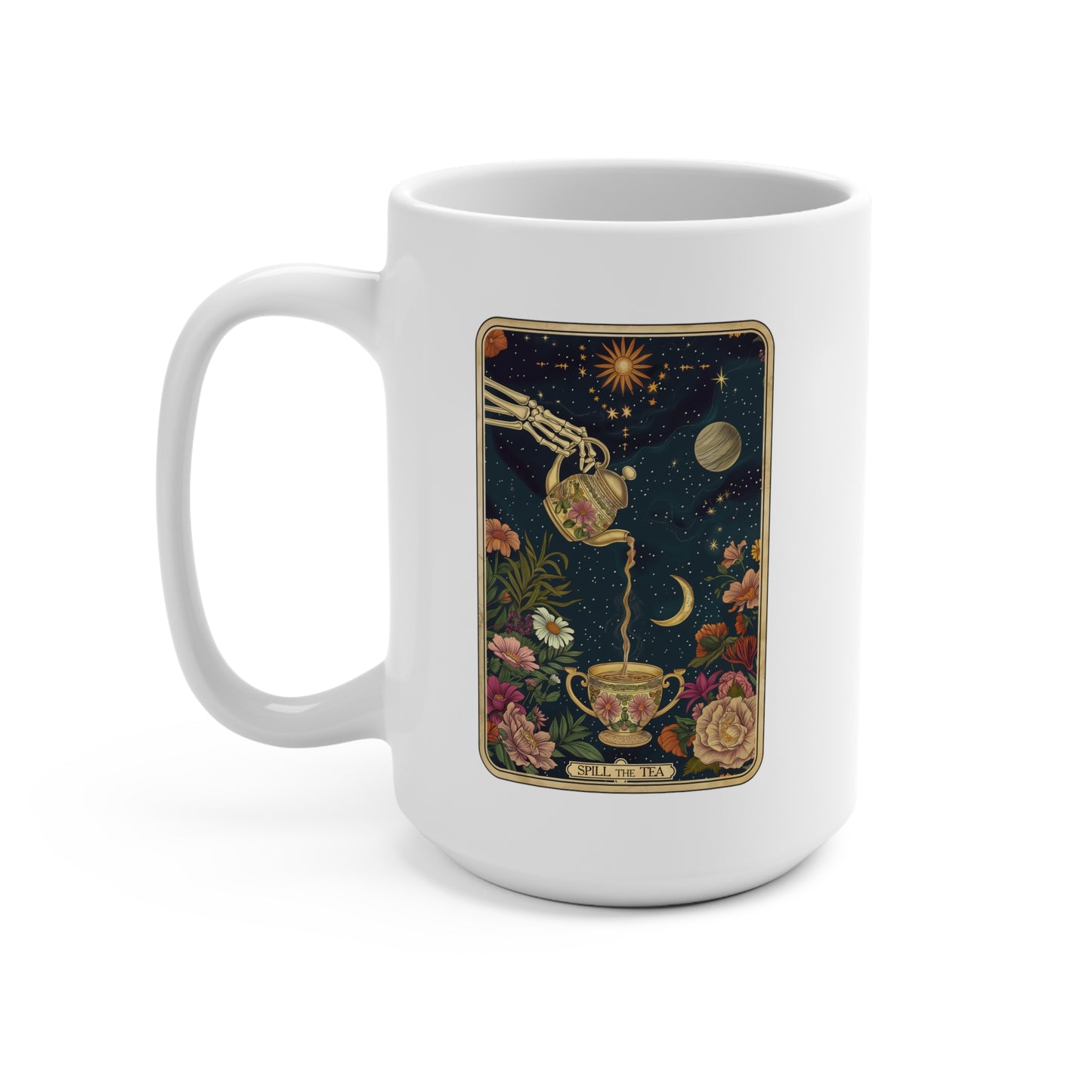 Spill The Tea Tarot Mug 15oz