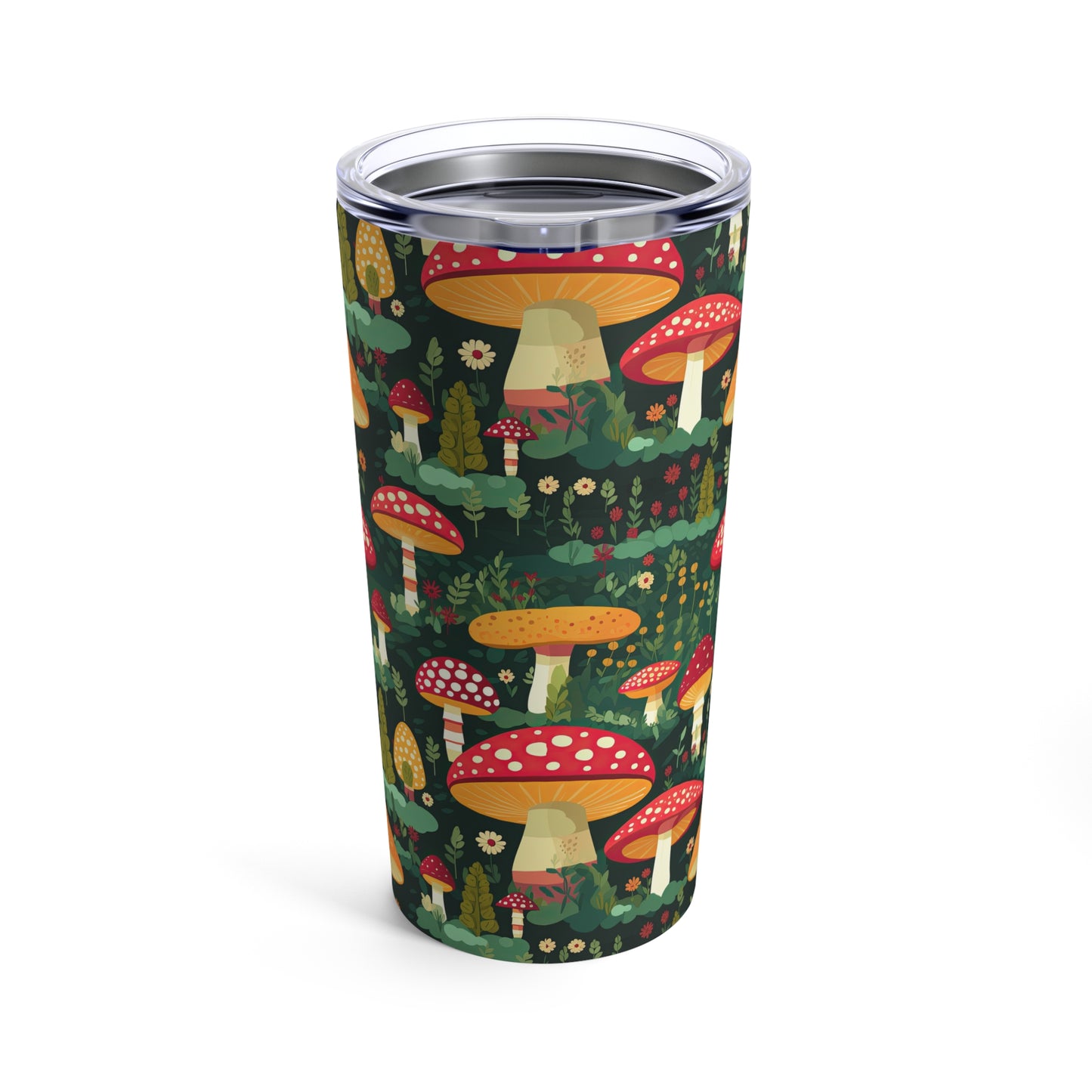 Retro Mushroom Tumbler 20oz Mushroom Tumbler