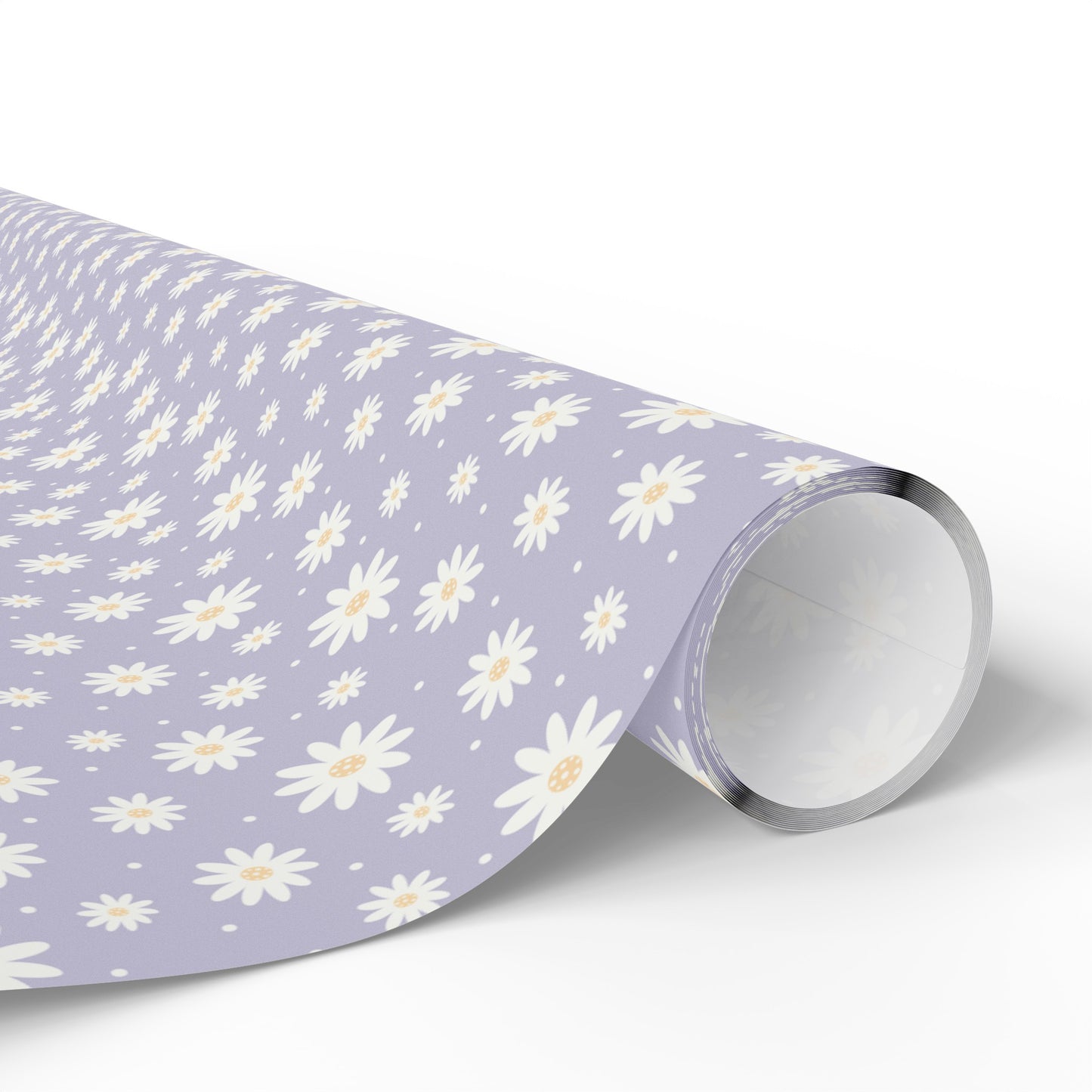 Daisy Wrapping Paper Purple Gift Wrap