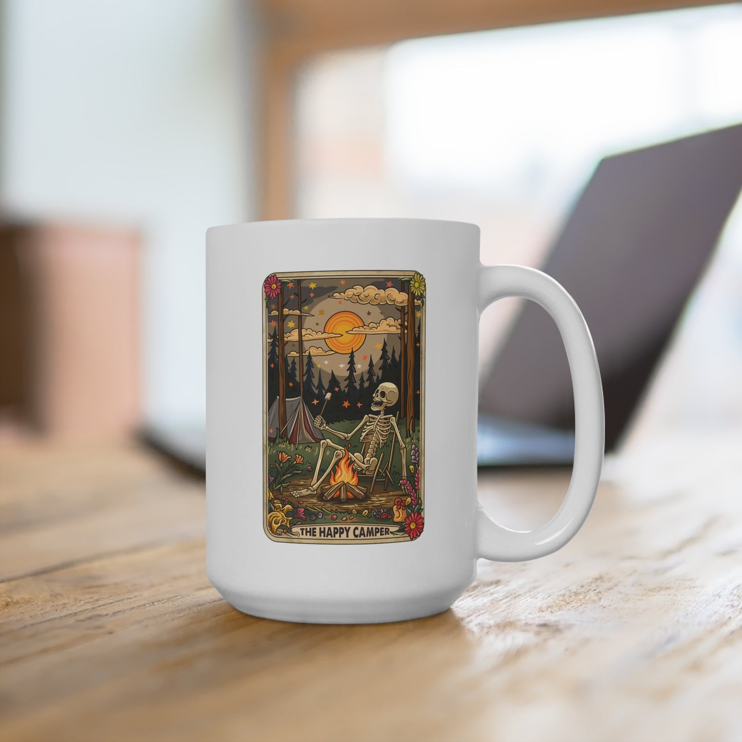 Happy Camper Tarot Mug 15oz