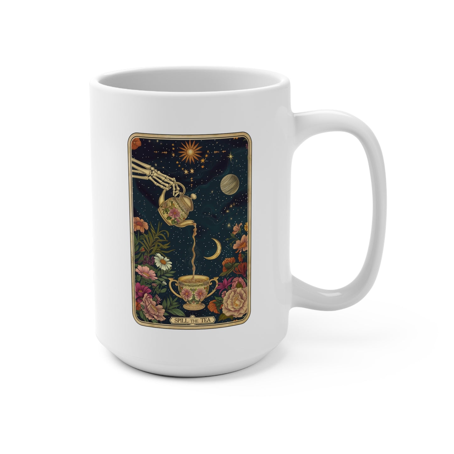 Spill The Tea Tarot Mug 15oz