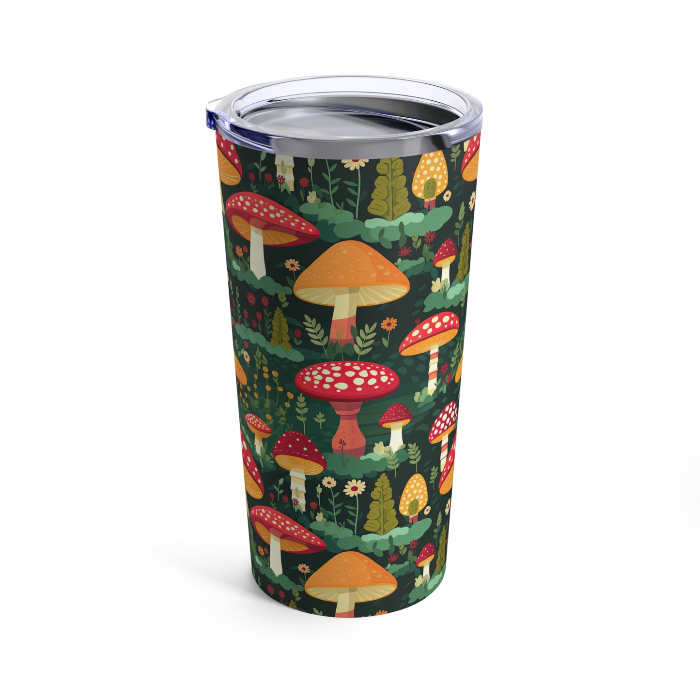 Retro Mushroom Tumbler 20oz Mushroom Tumbler