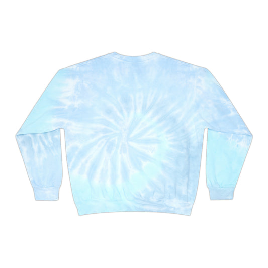 Too Glam to Give a Damn Unisex Tie-Dye Sweatshirt 90's Style