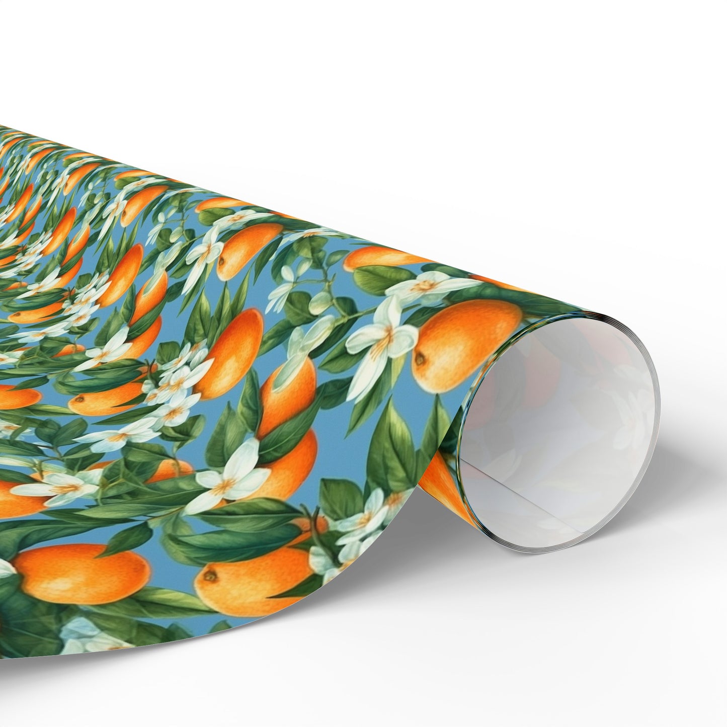 Citrus Wrapping Paper Orange Blossom Gift Wrap