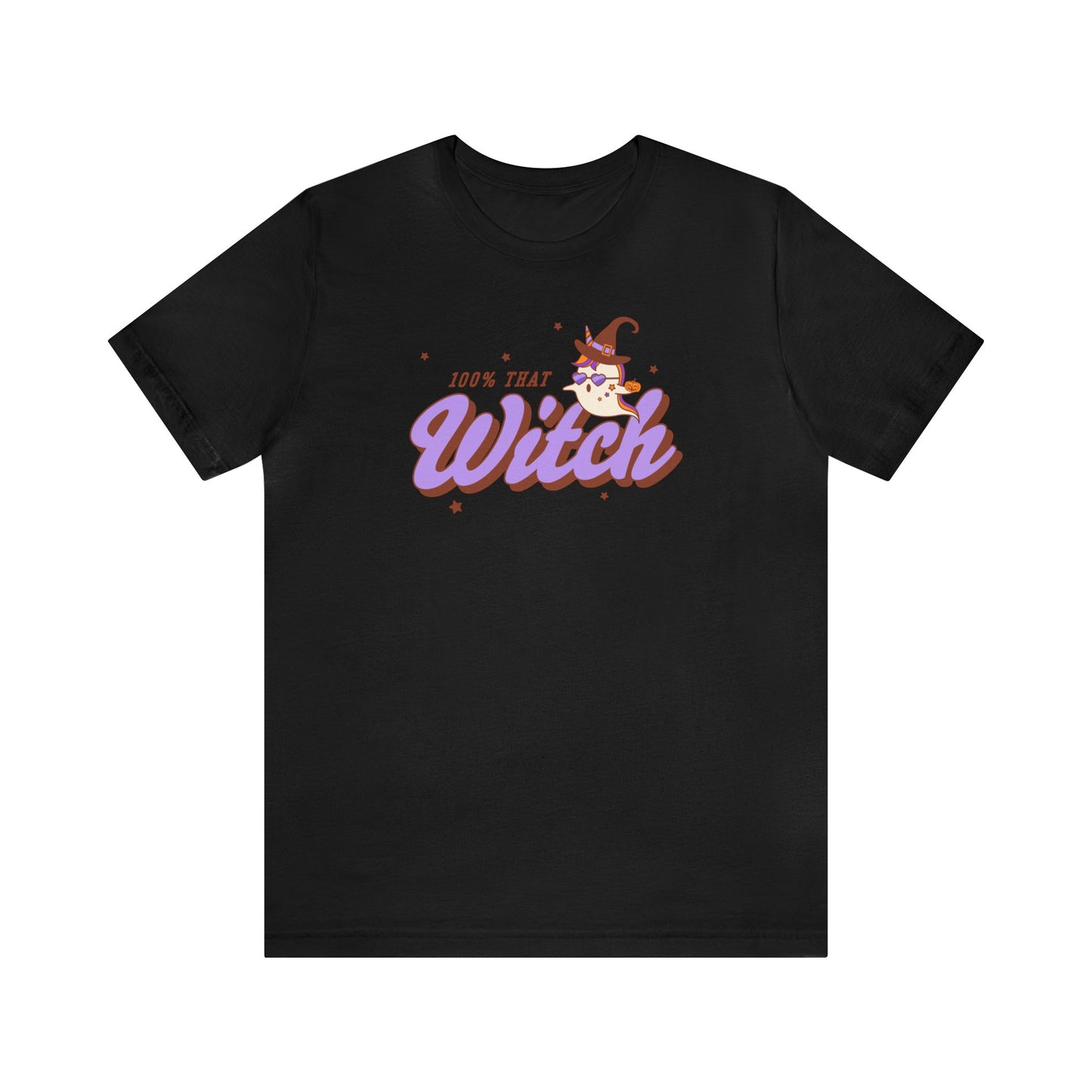 100 % That Witch Vibes Unisex Jersey Short Sleeve T-Shirt