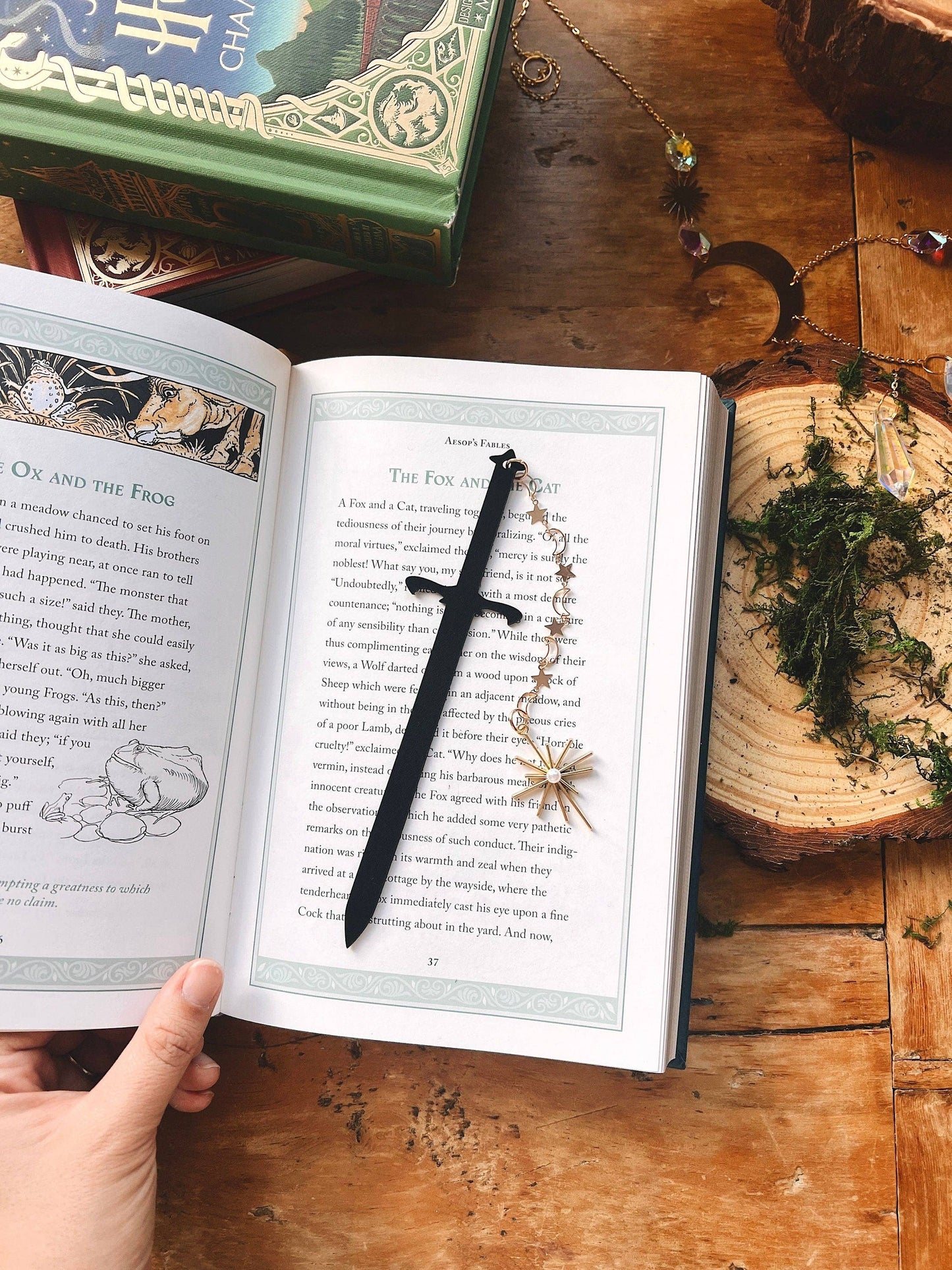 Leather Sword Bookmark