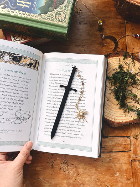 Leather Sword Bookmark