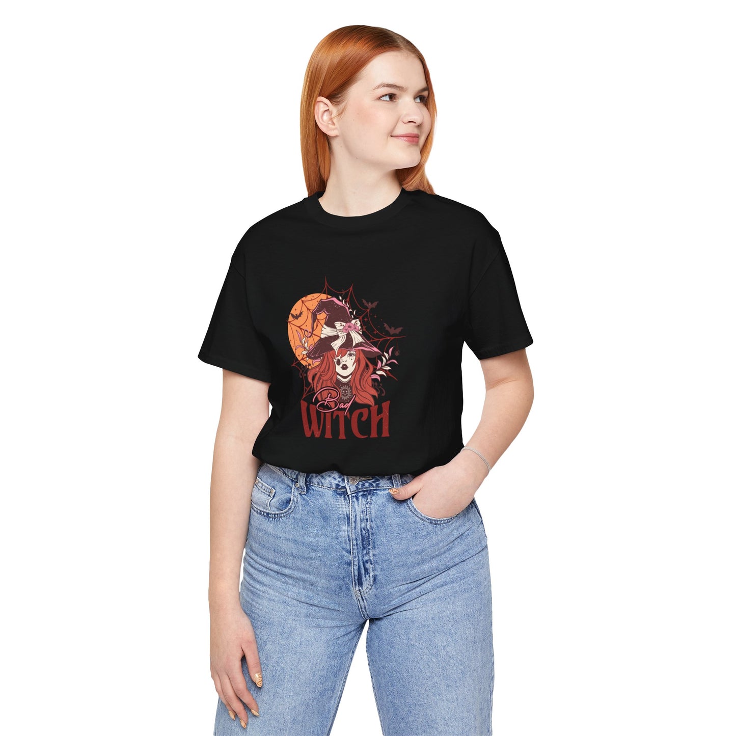 Bad Witch Unisex Jersey Short Sleeve Tee T-Shirt Witchy Shirt