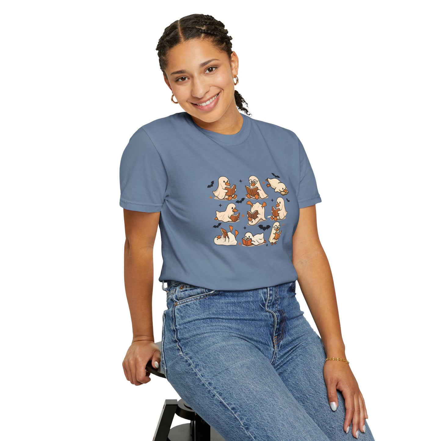 Ghostly Goose Bookish T-shirt
