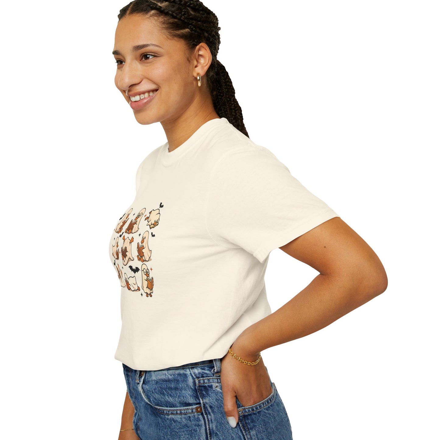 Ghostly Goose Bookish T-shirt