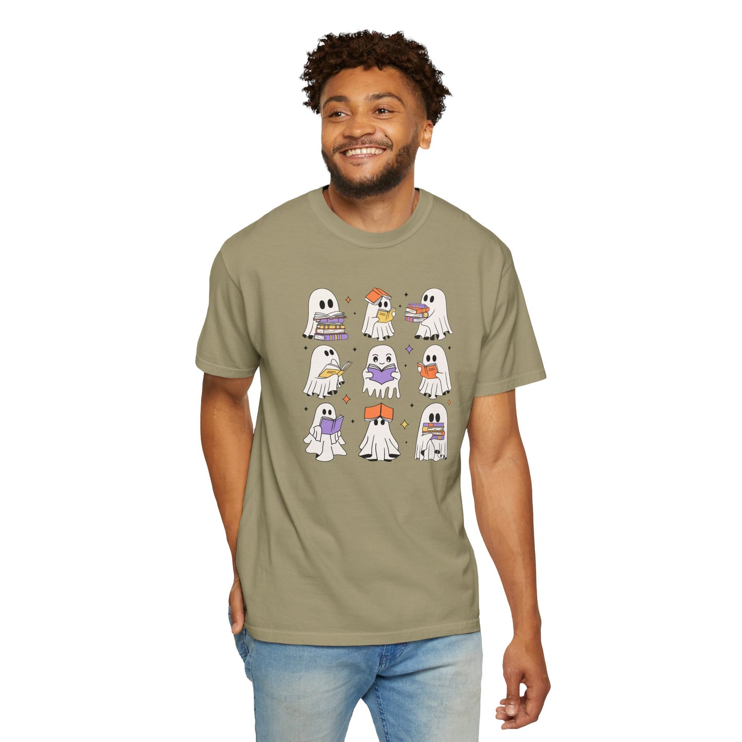 Ghostly Bookworm T-shirt