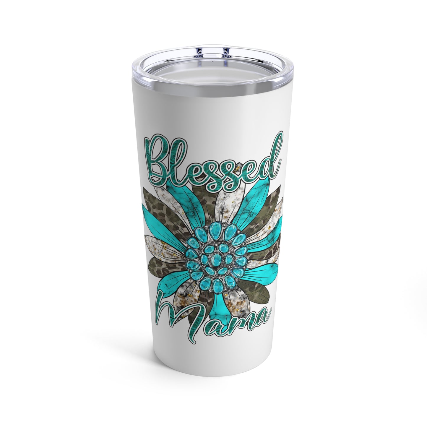 Blessed Mama Tumbler 20oz