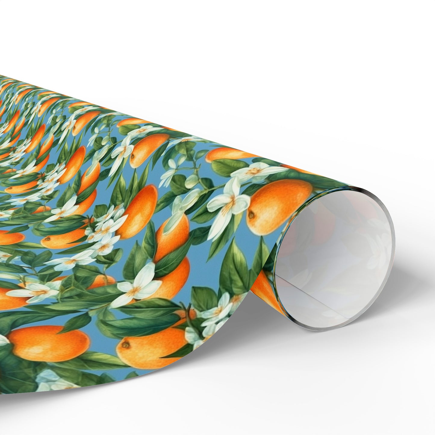 Citrus Wrapping Paper Orange Blossom Gift Wrap