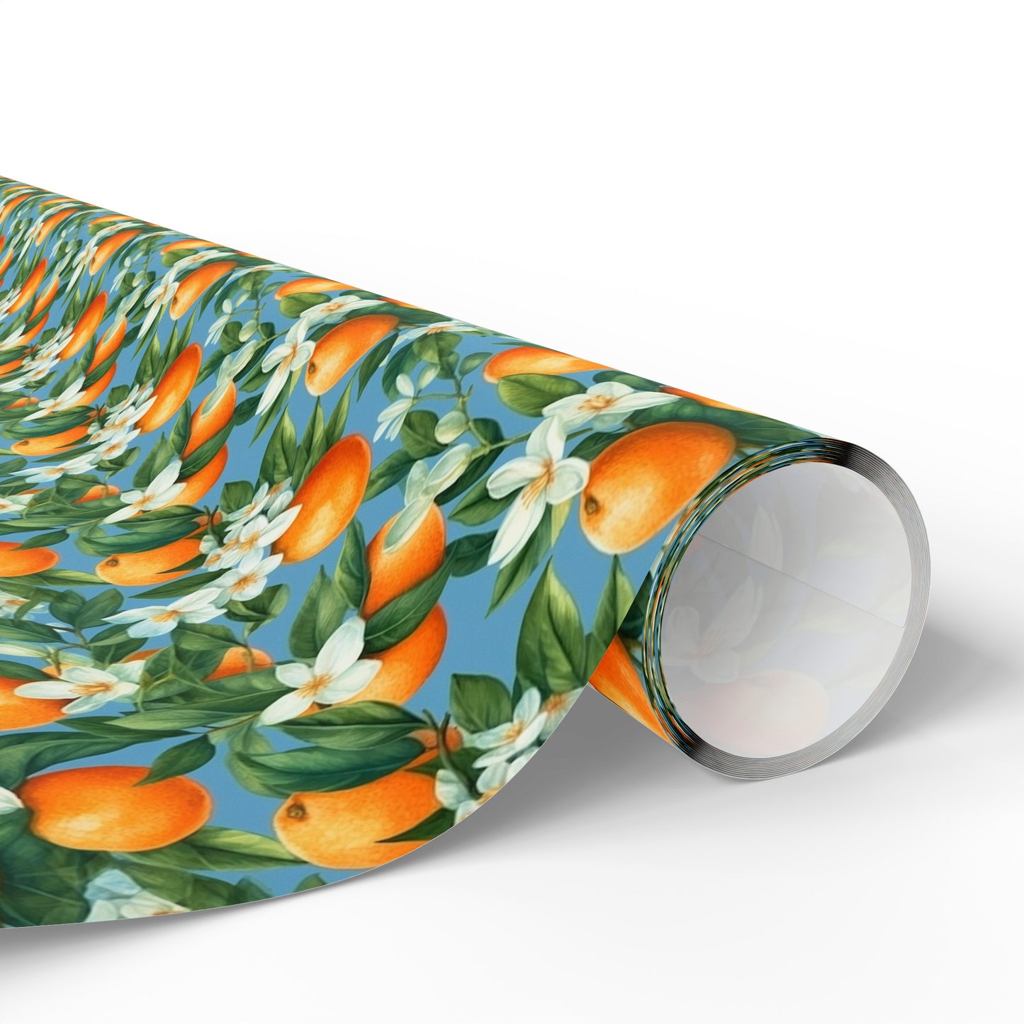 Citrus Wrapping Paper Orange Blossom Gift Wrap