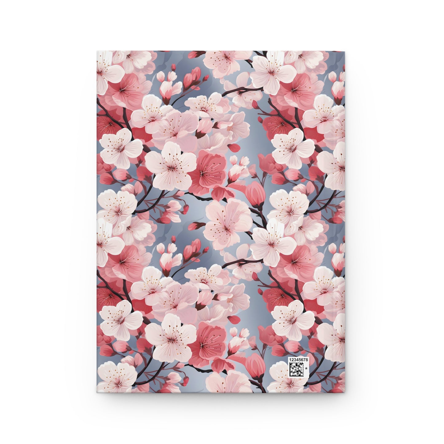 Sakura Cherry Blossom Hardcover Journal — Floral Notebook for Spring, Daily Journaling