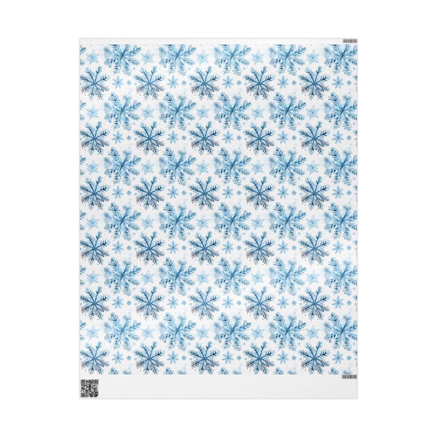 Snowflake Christmas Gift Wrapping Paper