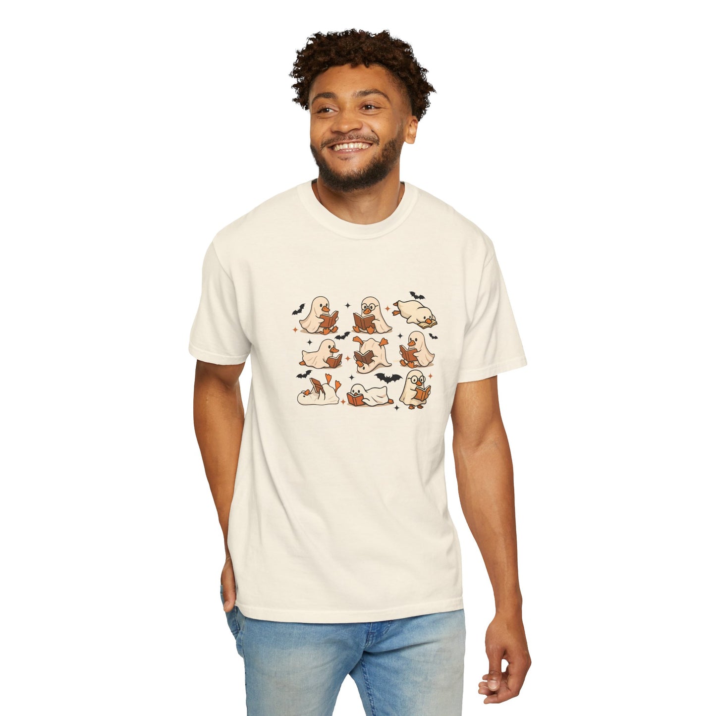 Ghostly Goose Bookish T-shirt