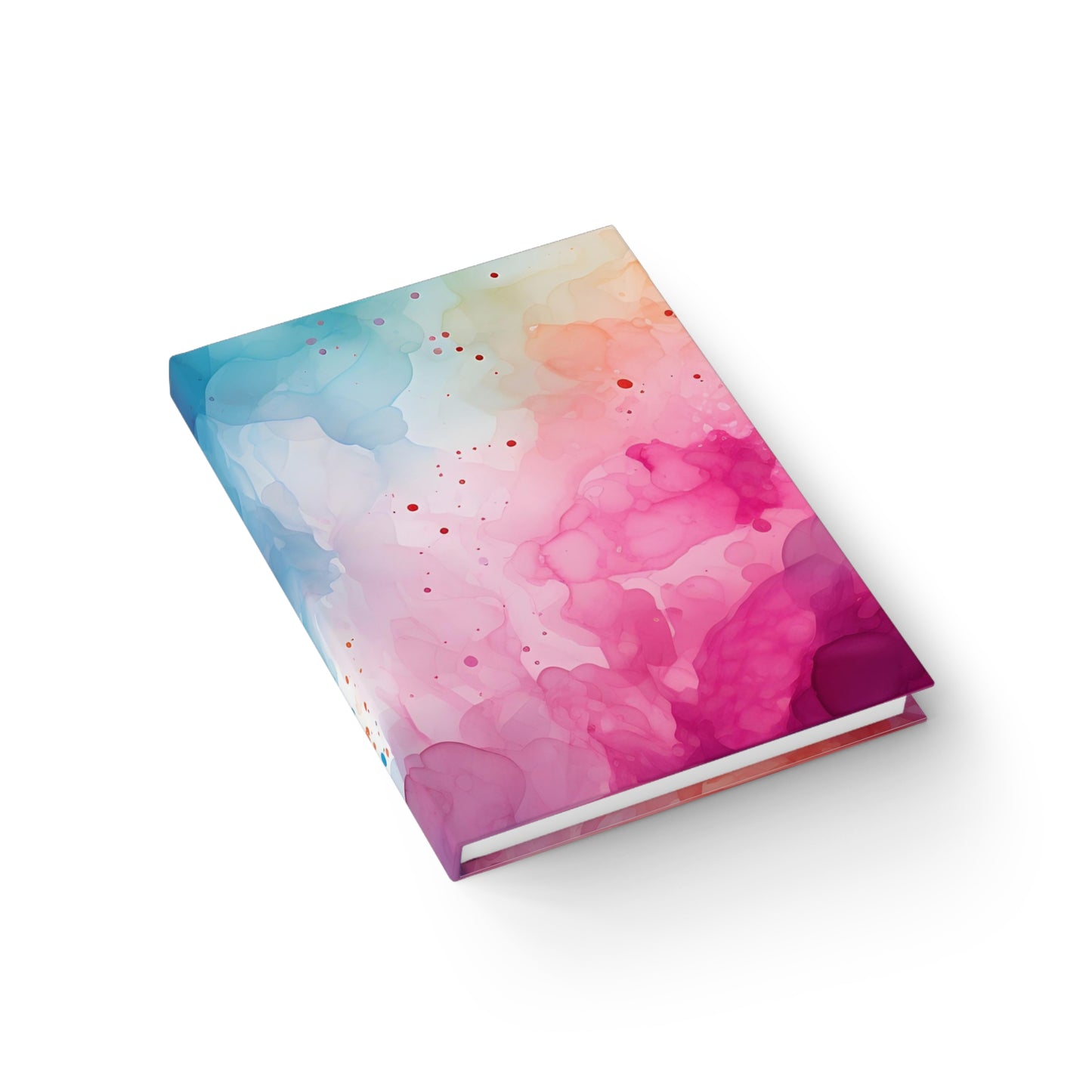 Alcohol Ink Unlined Notebook