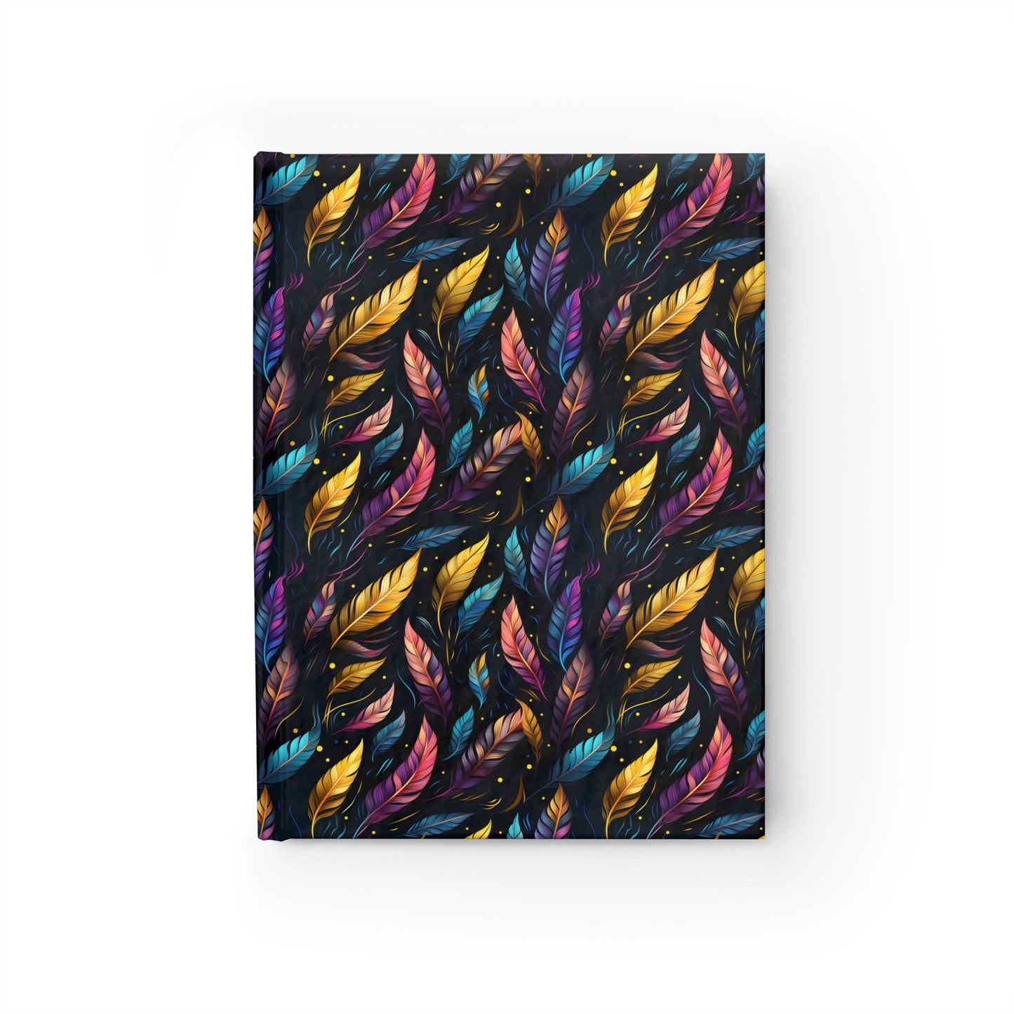 Bright Feather Notebook Blank Diary