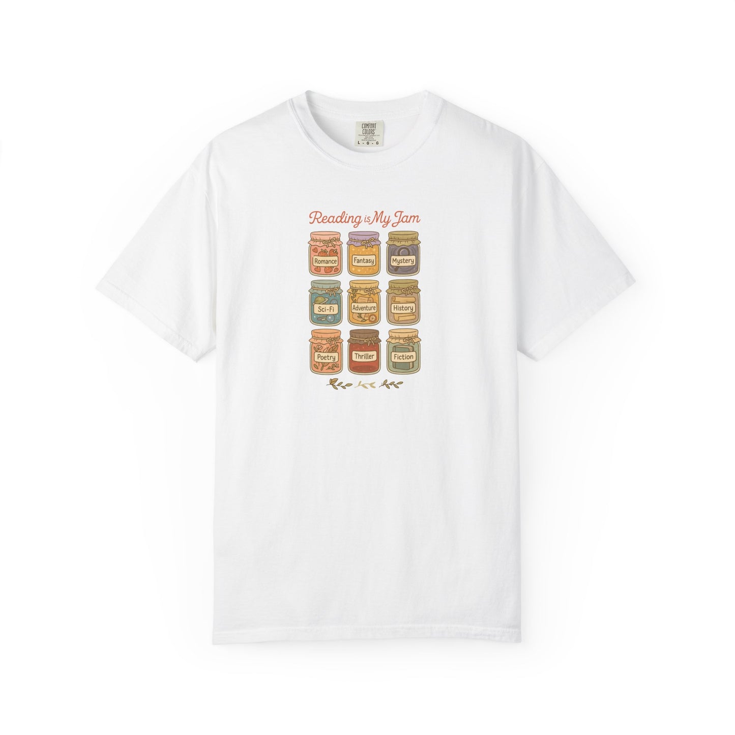 Book Genres Reading is My Jam T-Shirt
