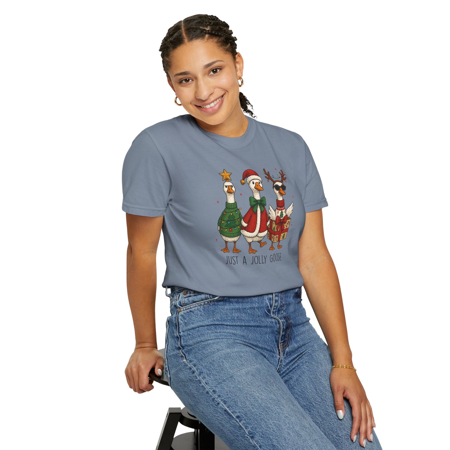 Funny Jolly Goose Christmas T-Shirt