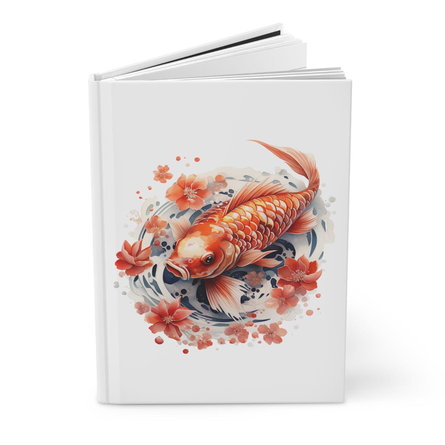 Koi Hardcover Journal Matte Notebook