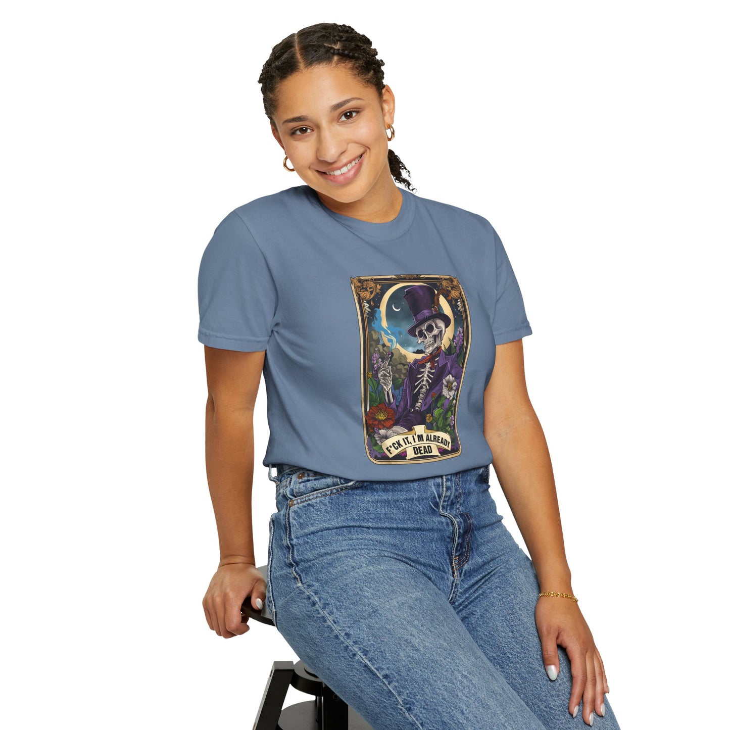Funny Tarot Card Unisex T-shirt, Sarcastic Shirt, Hilarious Tee, Edgy Graphic Tee, Rebel Clothing, Unisex Graphic Tee