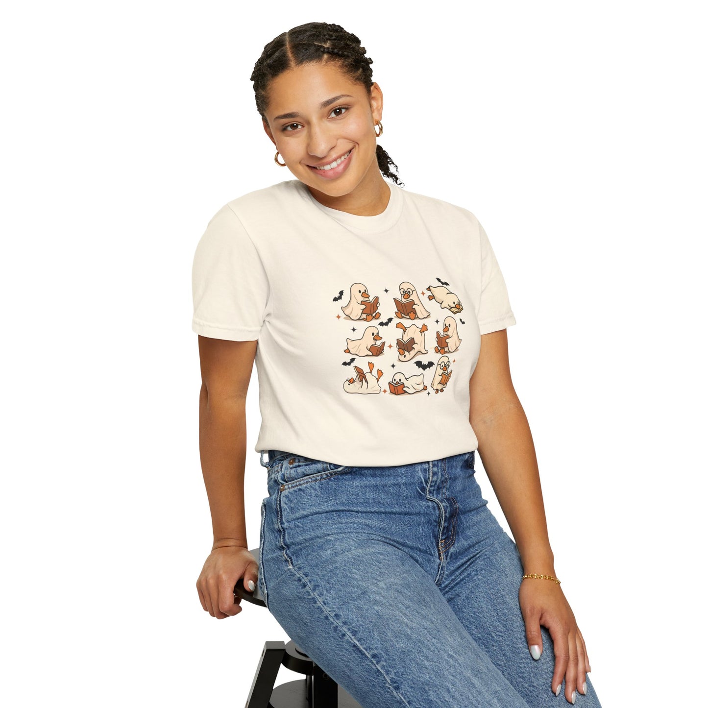 Ghostly Goose Bookish T-shirt