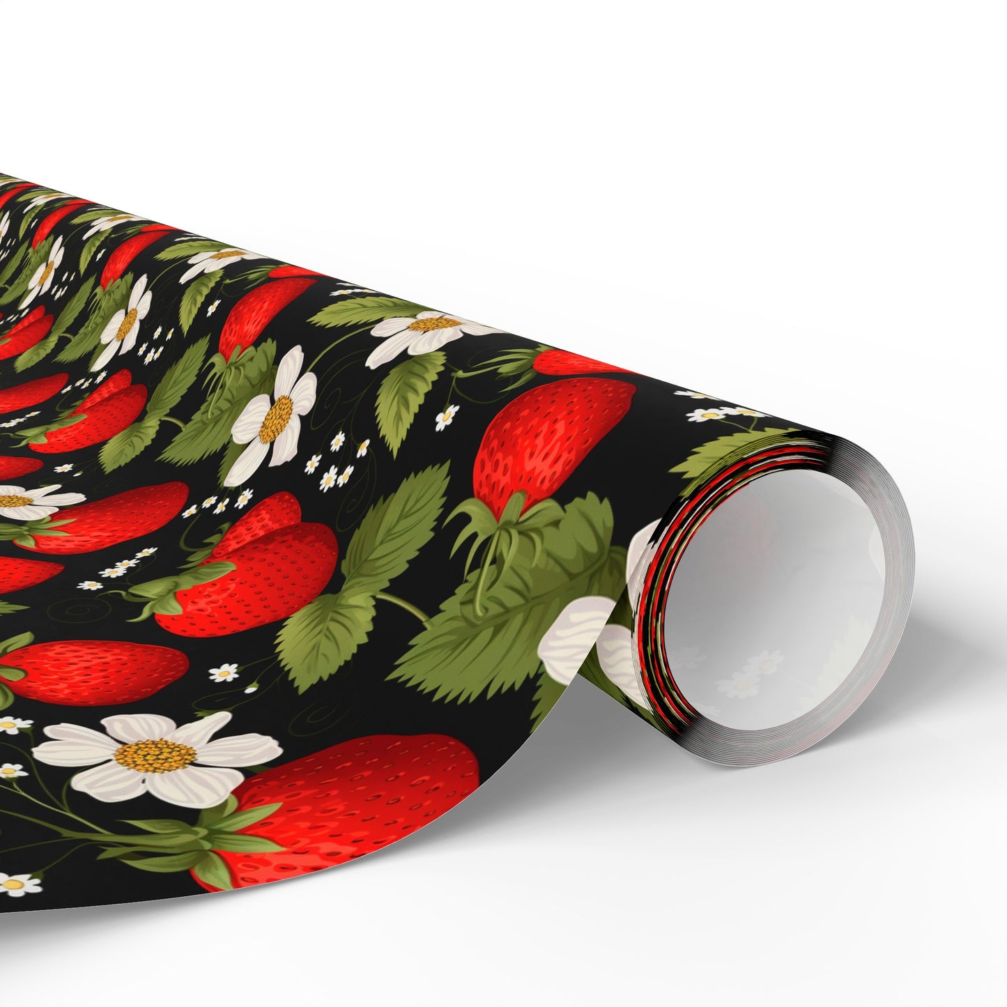 Strawberry Gift Wrapping Paper Holiday Wrapping Paper Christmas Gift Wrapping Paper Gift Paper Birthday Paper