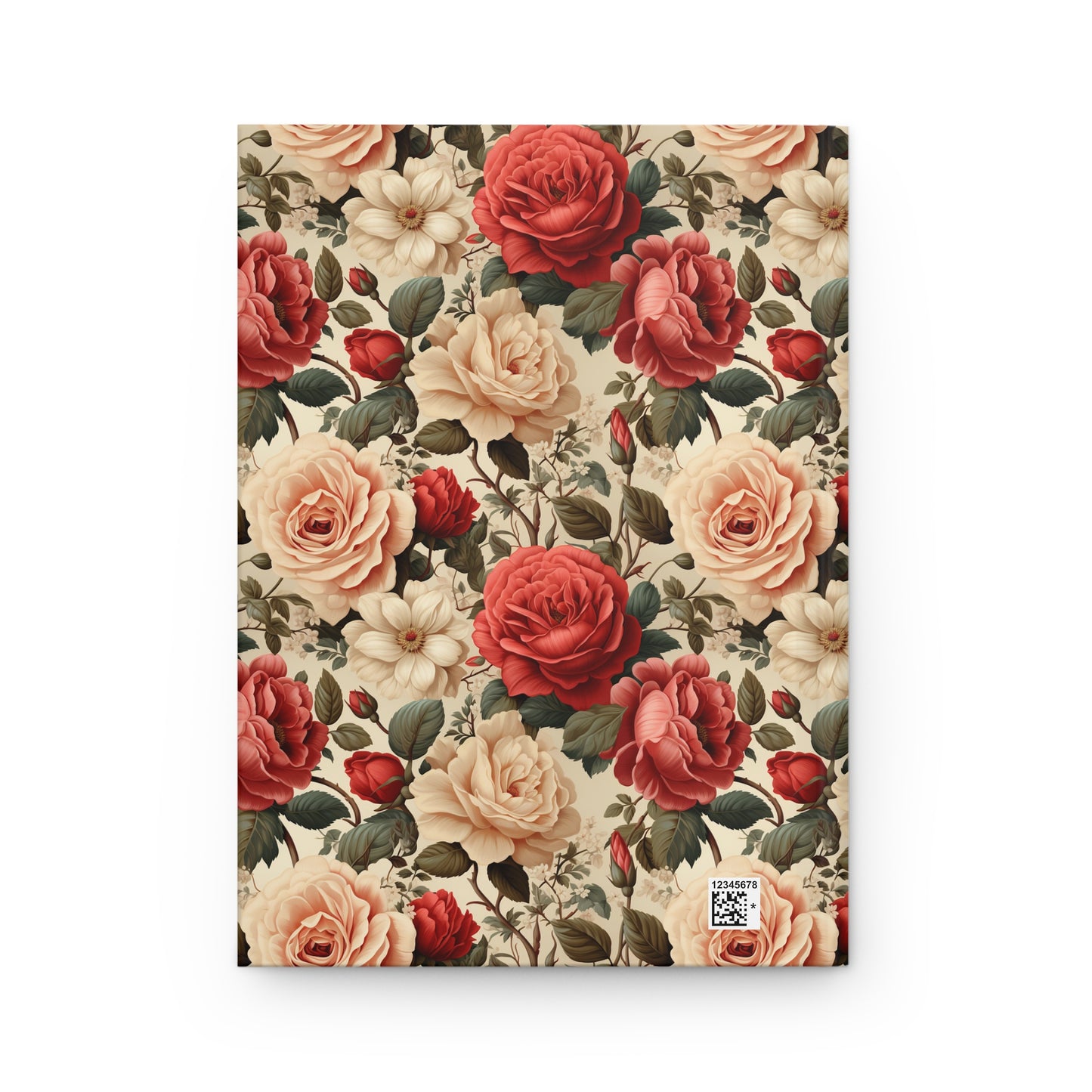 Vintage Style English Garden Hardcover Journal