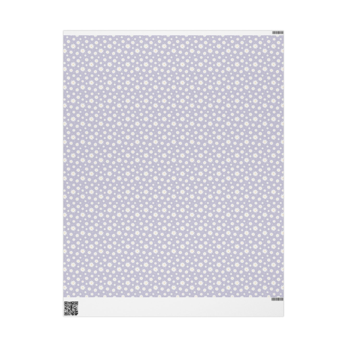 Daisy Wrapping Paper Purple Gift Wrap