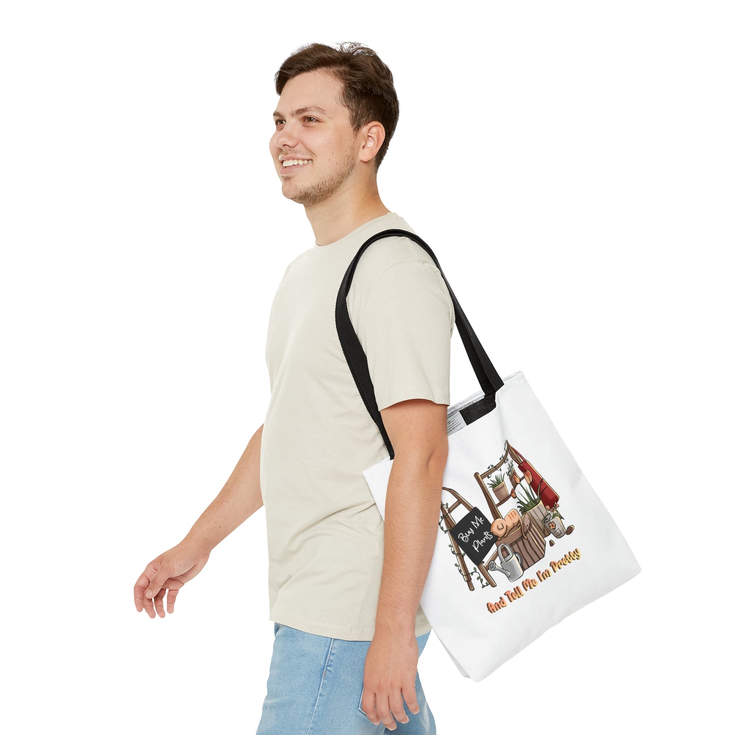 Buy Me Plants and Call Me Pretty Tote Bag