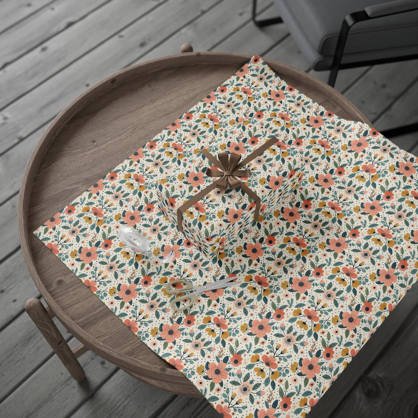 Floral Wrapping Paper Cute Giftwrap