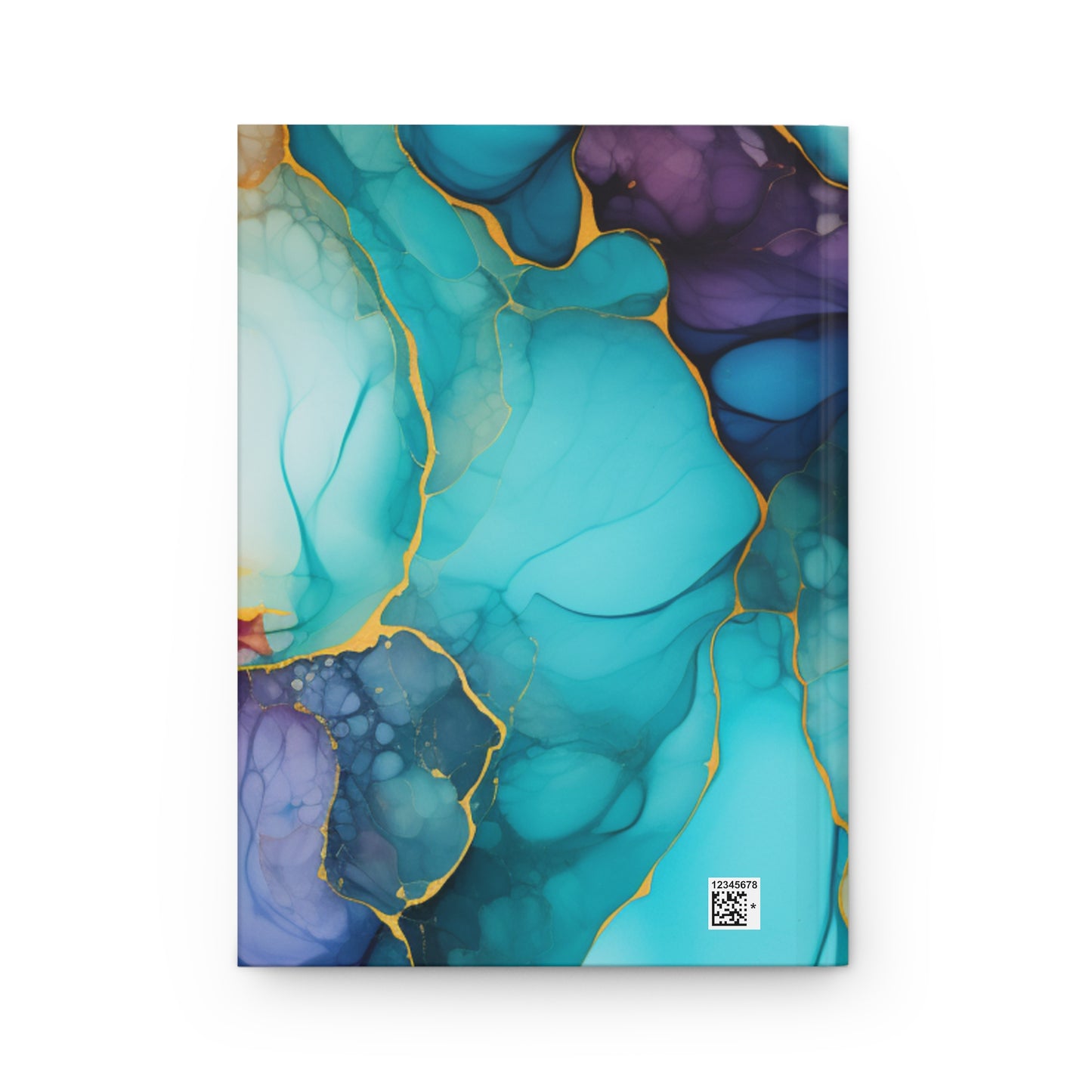 Alcohol Ink Rich Color Hardcover Journal Notebook