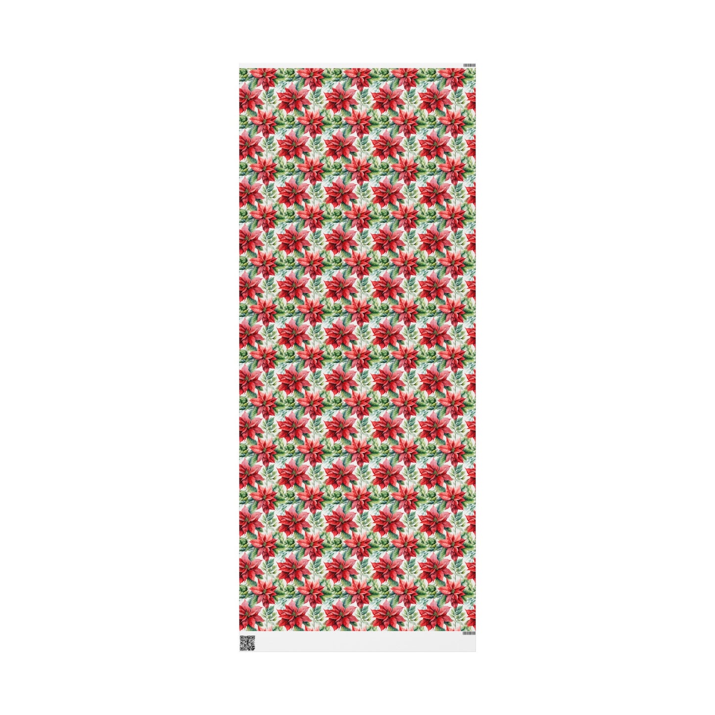 Poinsetta Holiday Wrapping Paper